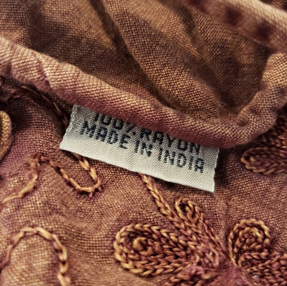 Embroidered Spaghetti Strap Summer Dress - Picture 7 of 7